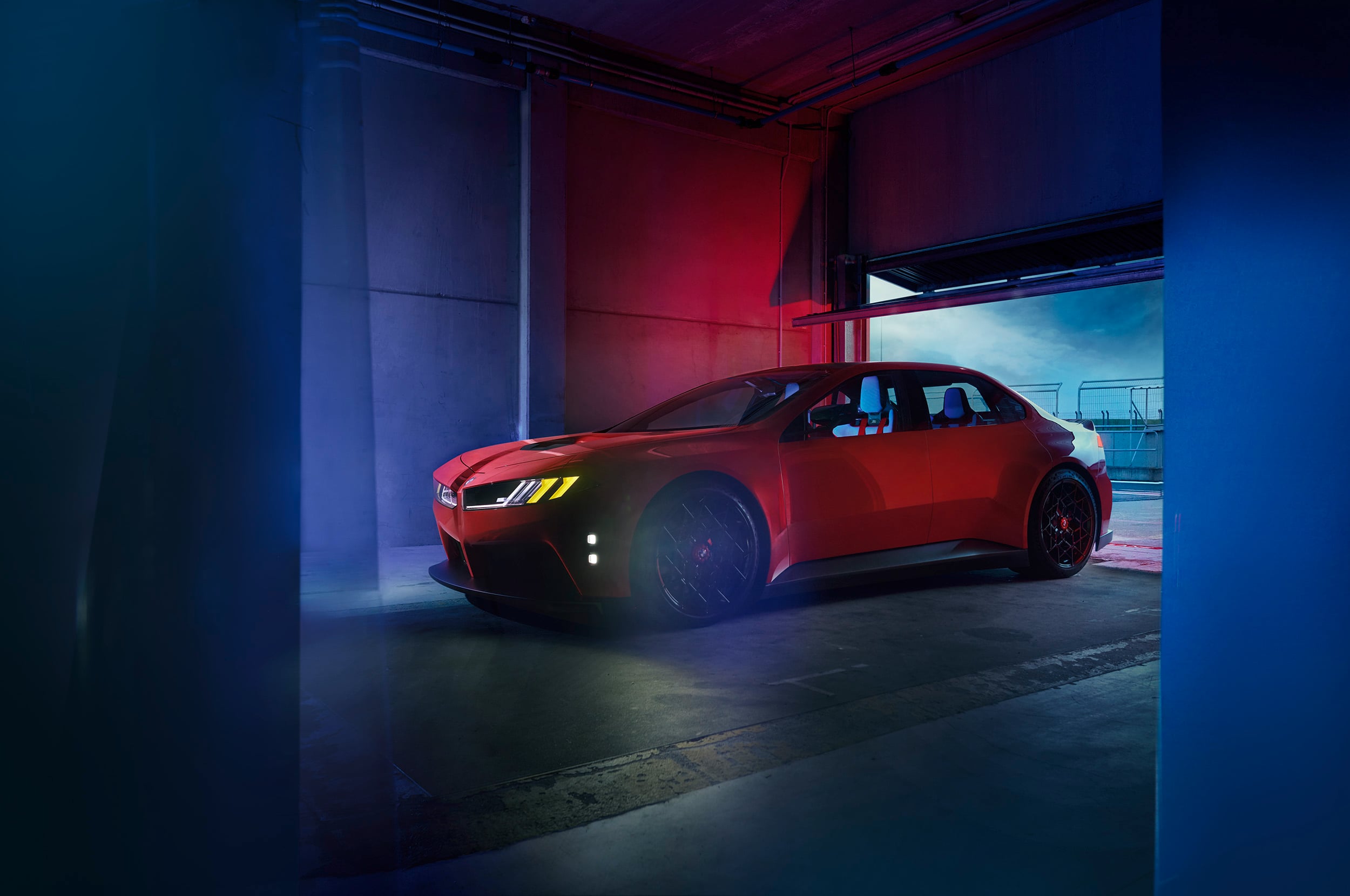 BMW M Concept Neue Klasse mostra o futuro do M3 elétrico | Galeria de Imagens 7