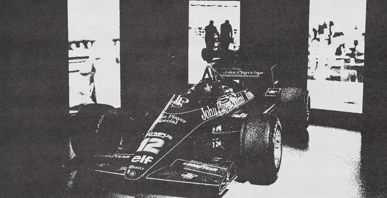 Senna and Piquet Lotus cars arrive at the Museum of Caramulo