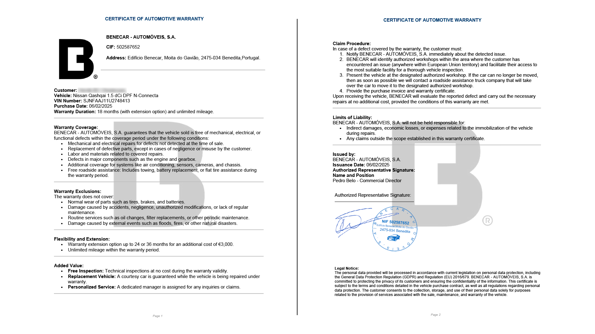 ALERTA - Tentativas de burla em nome da Benecar  | Galeria de Imagens 1