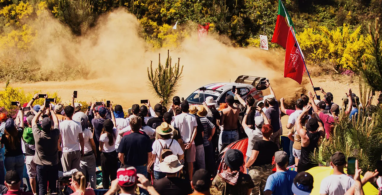 A day that started at 2.30am to watch the Rally of Portugal