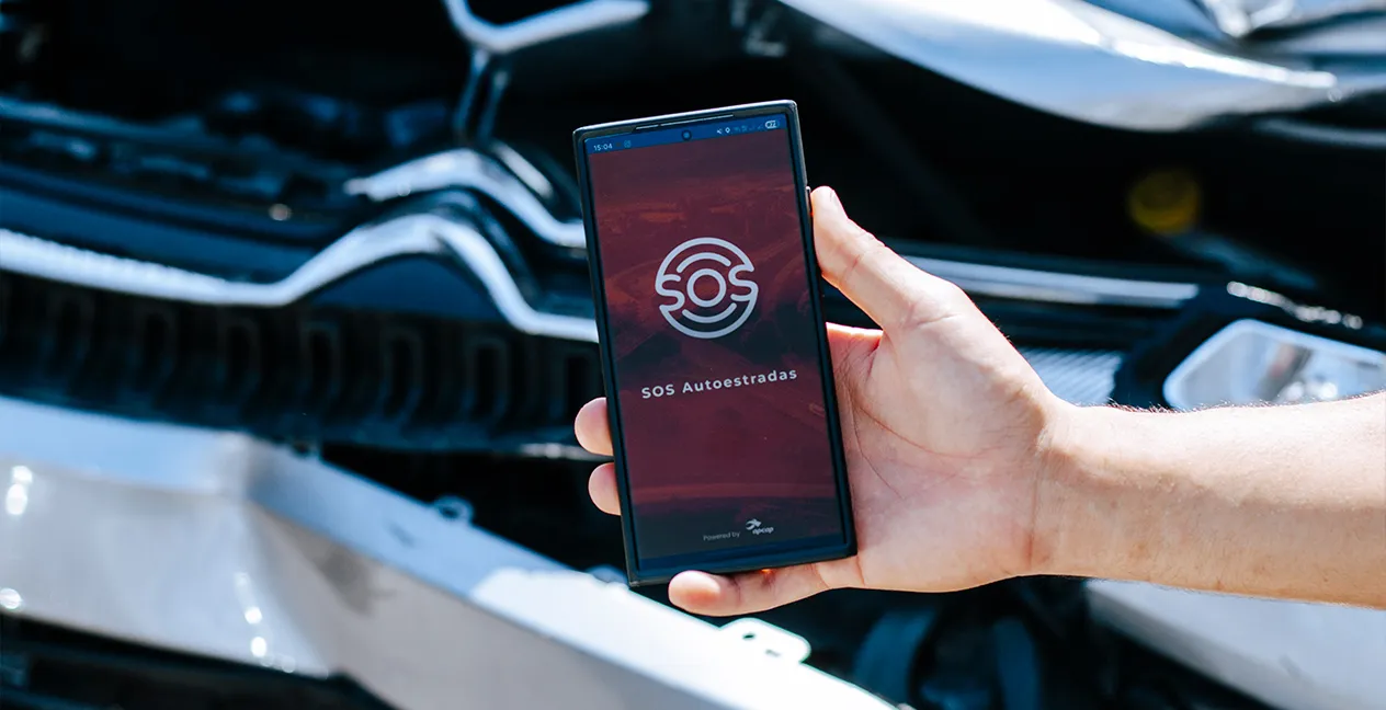SOS Autoestradas: Now you can request assistance without leaving your vehicle