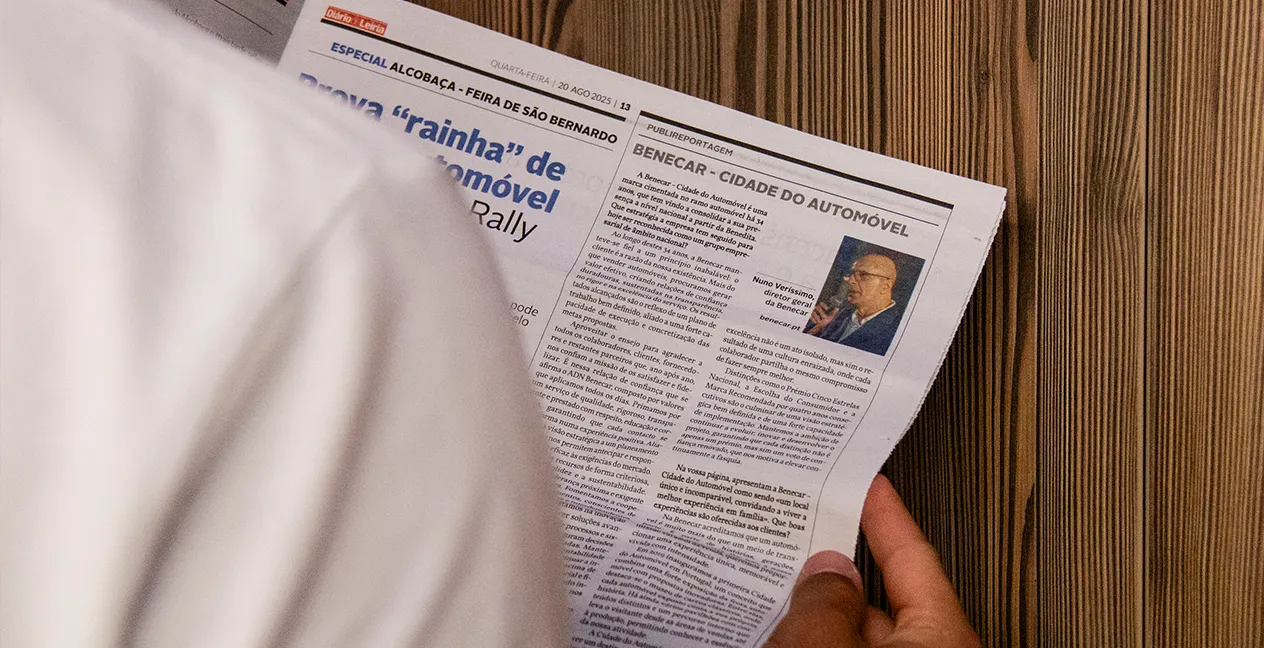 34 anos de confiança e inovação no setor automóvel